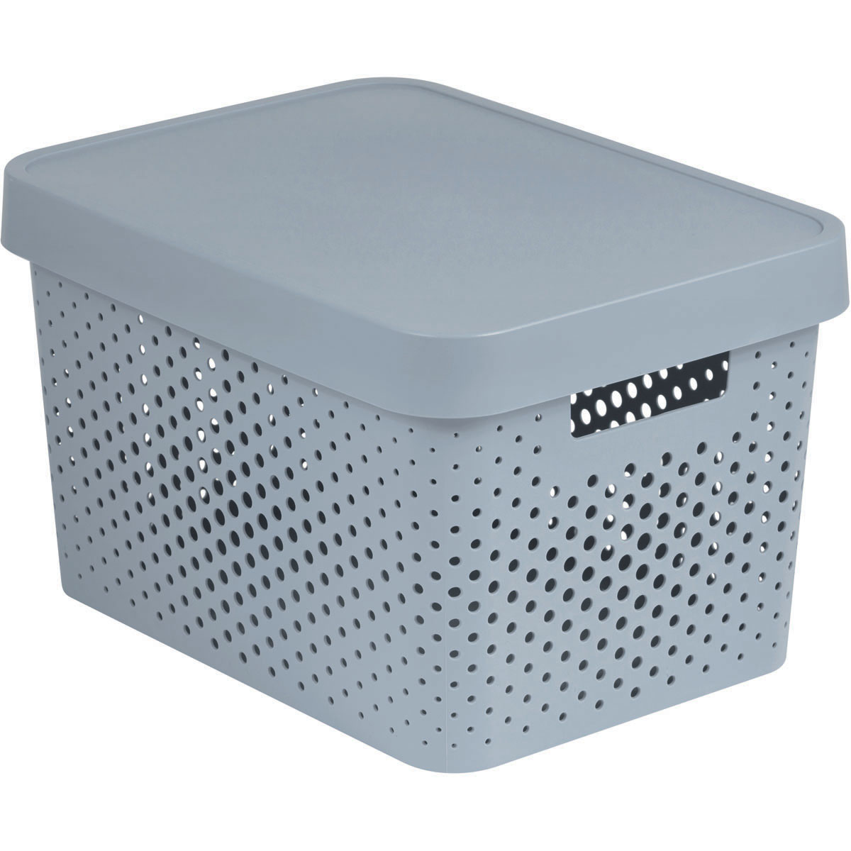 Infinity 229168 Box 17 L, šedý děrovaný 0,61Kg GIGA Sklad 5 229168