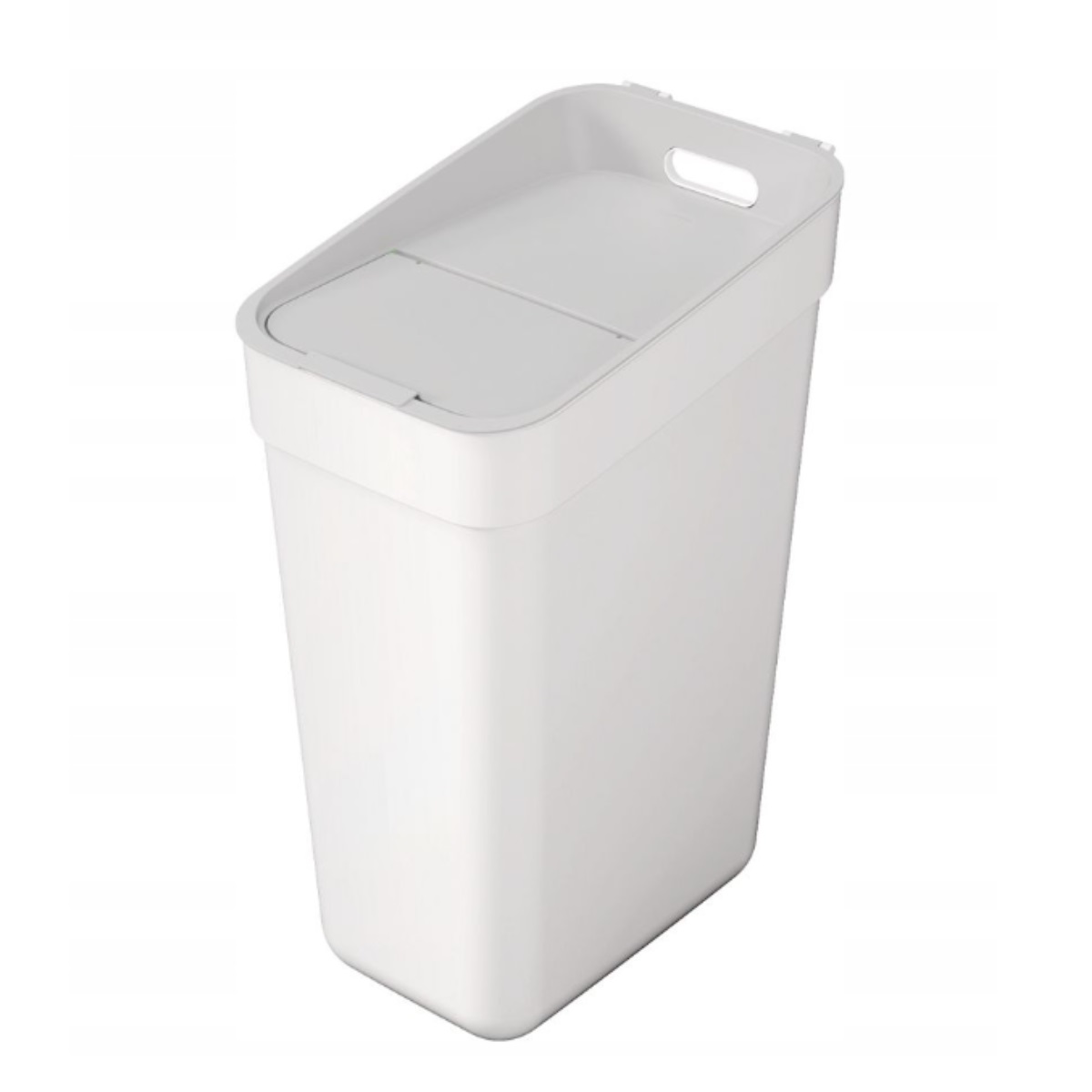 Odpadkový koš na tříděný odpad READY 30L, bílý 1,55Kg GIGA Sklad 5 252104