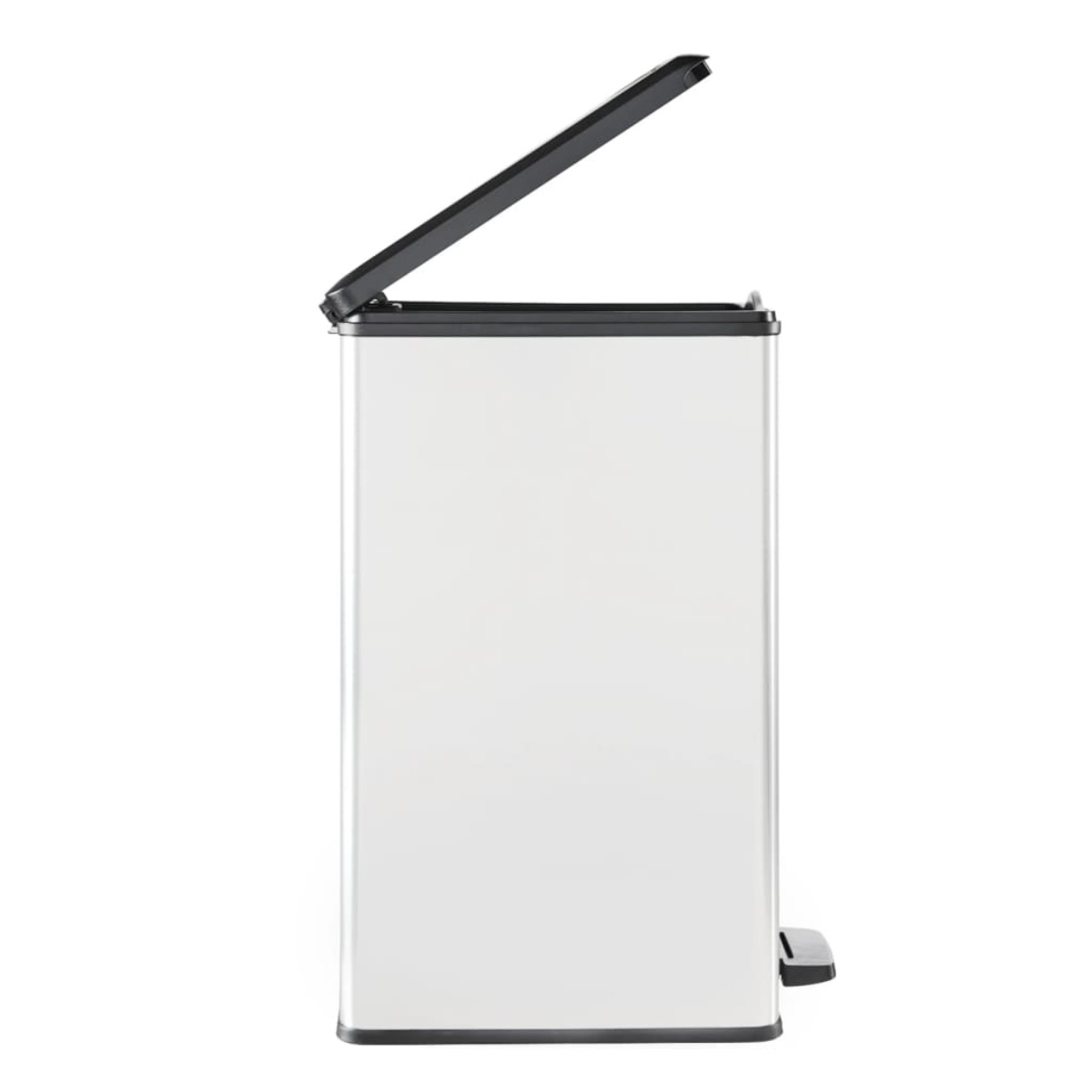 Odpadkový koš SLIM BIN 40L, stříbrný 2,89Kg GIGA Sklad 5 213298