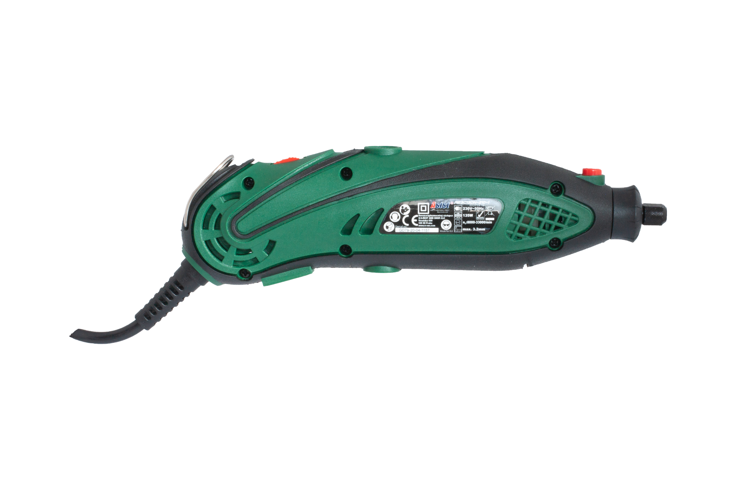 AE3C13DN-210-1 Přímá bruska 135 W, 210 ks příslušenství 1,8Kg GIGA Sklad 5 AE3C13DN-210-1