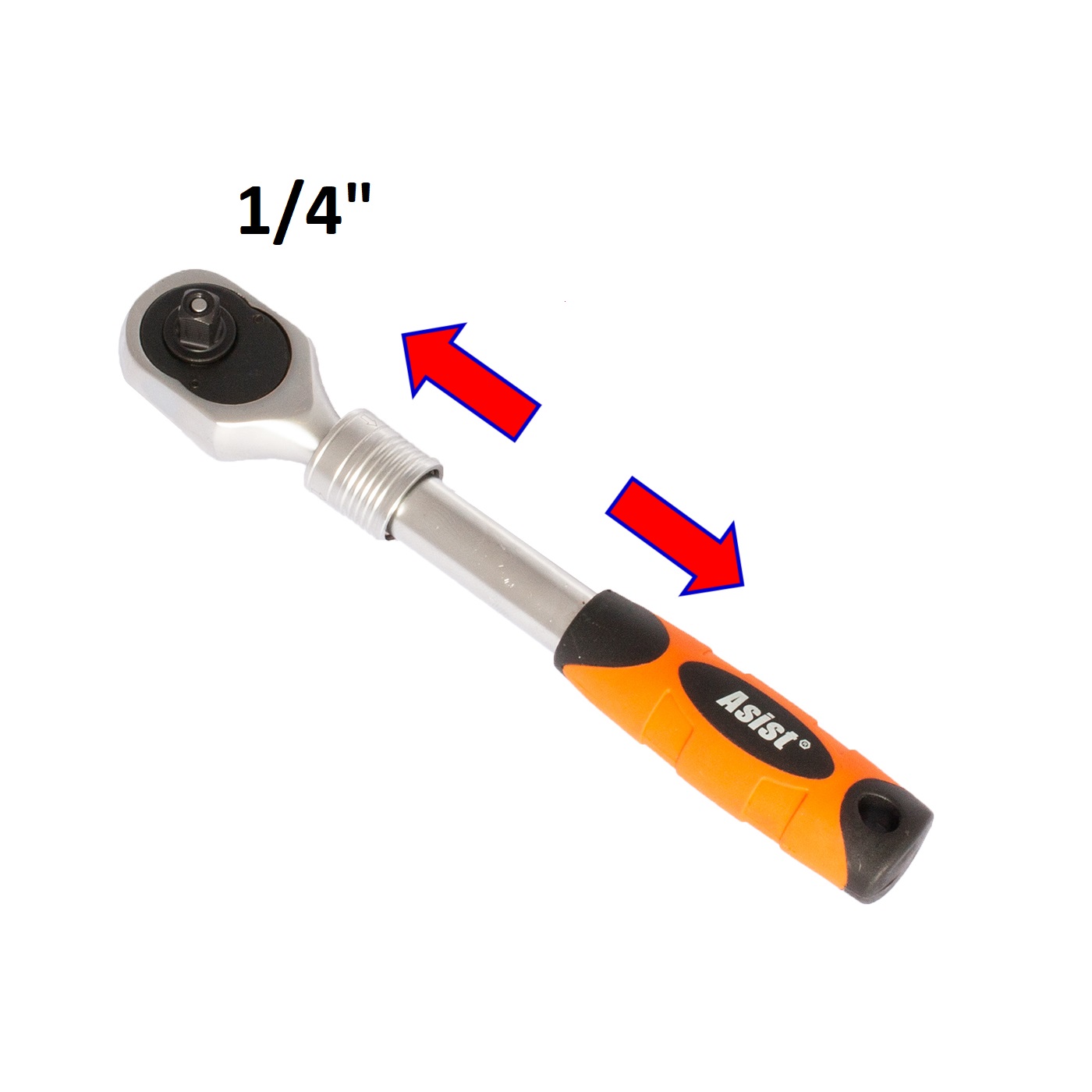 Teleskopická ráčna 1/4 ASIST AR26-3303 0,21Kg GIGA Sklad 5 AR26-3303
