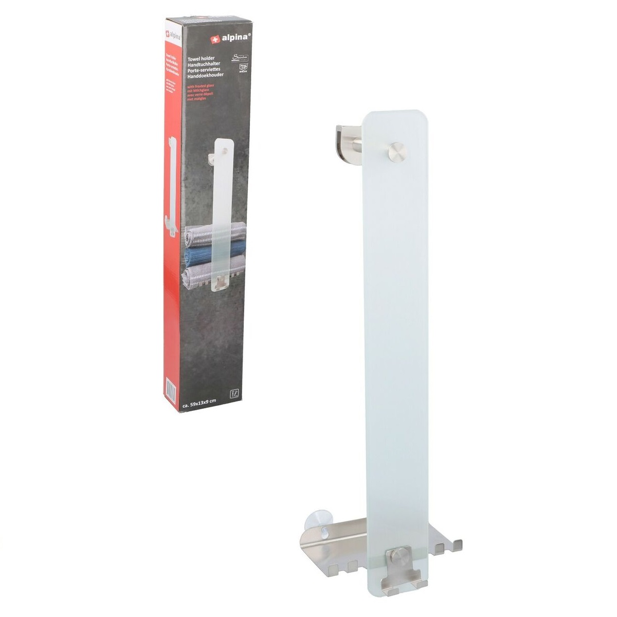 Držák na ručník 59x13x9cm 1,53 Kg GIGA Sklad5 8711252079714