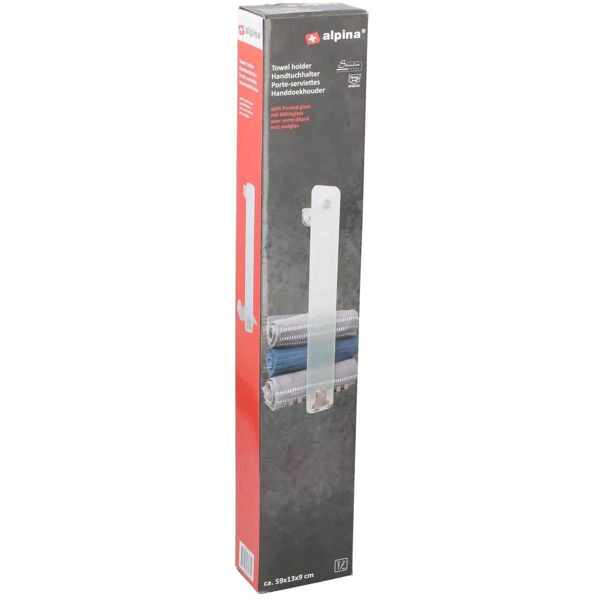 Držák na ručník 59x13x9cm 1,53 Kg GIGA Sklad5 8711252079714
