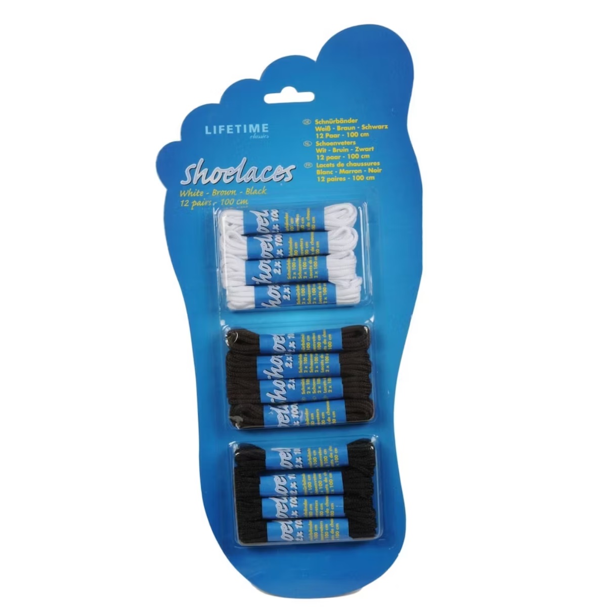 Tkaničky do bot 12 párů 0,12Kg GIGA Sklad 5 8711252295404