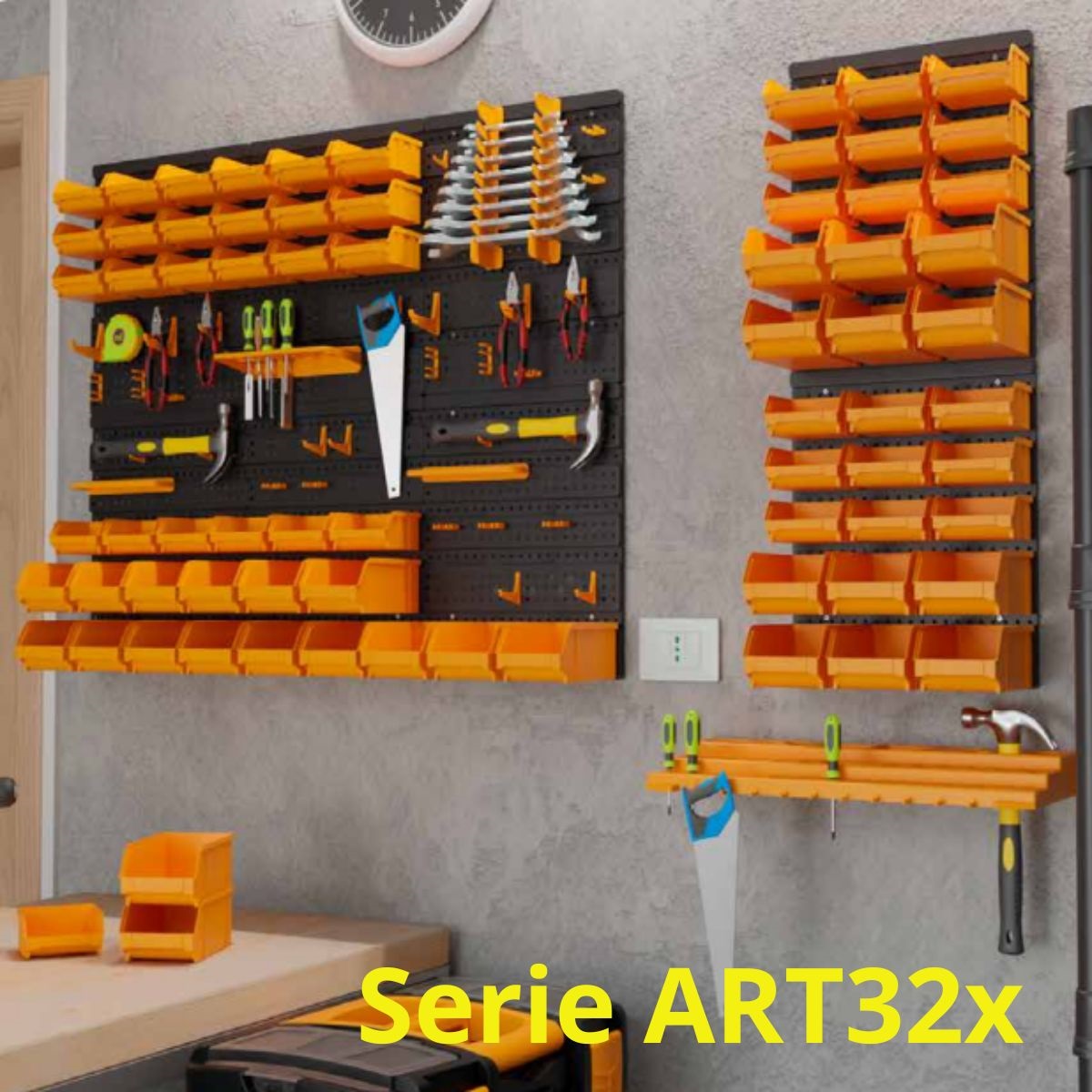 Nástěnná sada s boxy 1,3Kg GIGA Sklad 5 ART322