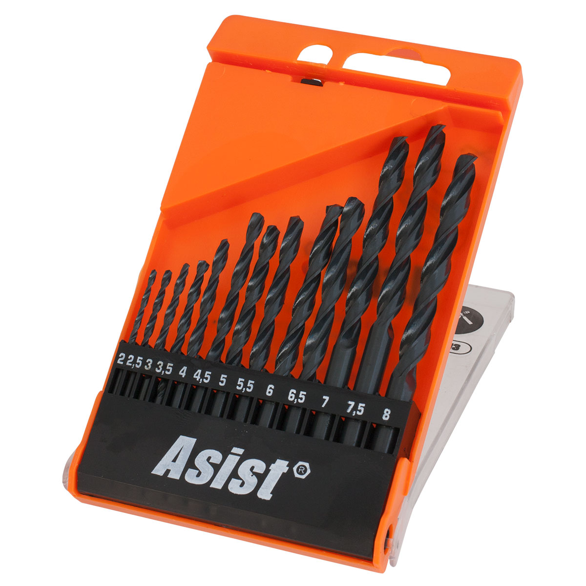 Sada vrtáků na kov, 13ks ASIST 01-5113 0,21Kg GIGA Sklad 5 01-5113