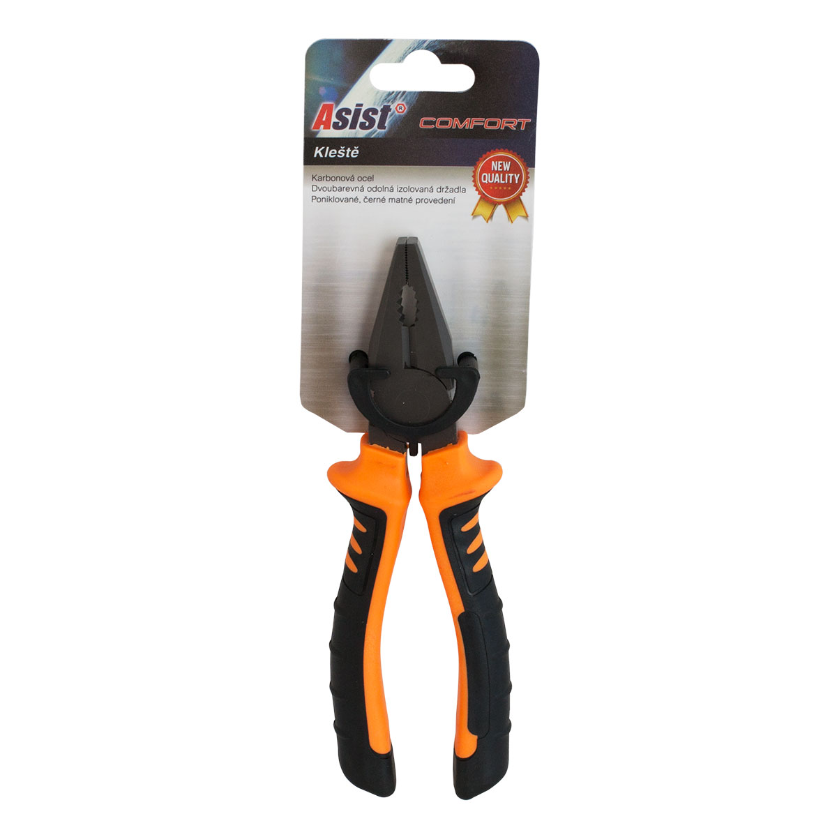Kleště kombinované 180mm (7) ASIST 10-10121 0,3Kg GIGA Sklad 5 10-10121