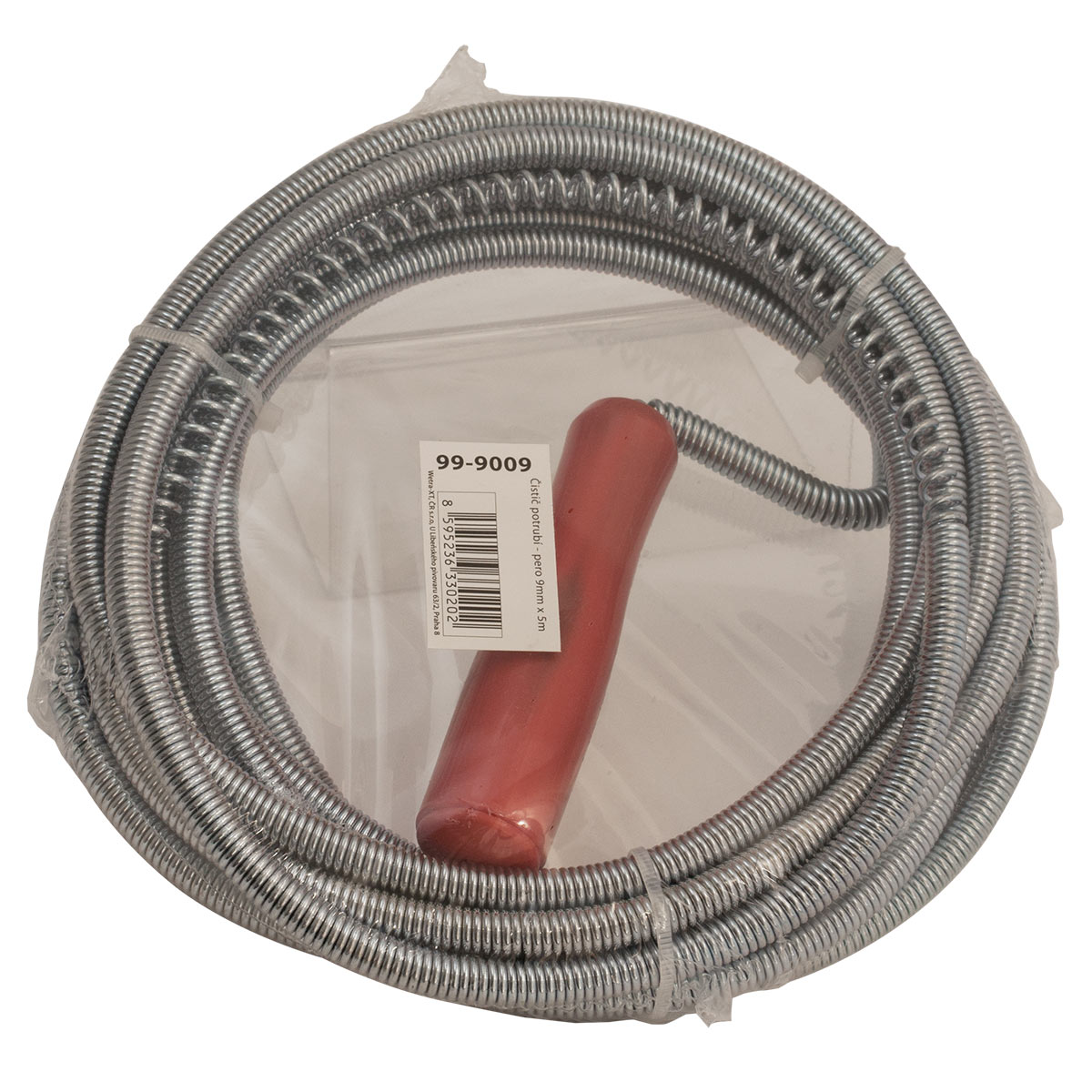 Čistič potrubí - pero 9mm x 5m 1,3 Kg GIGA Sklad5 99-9009