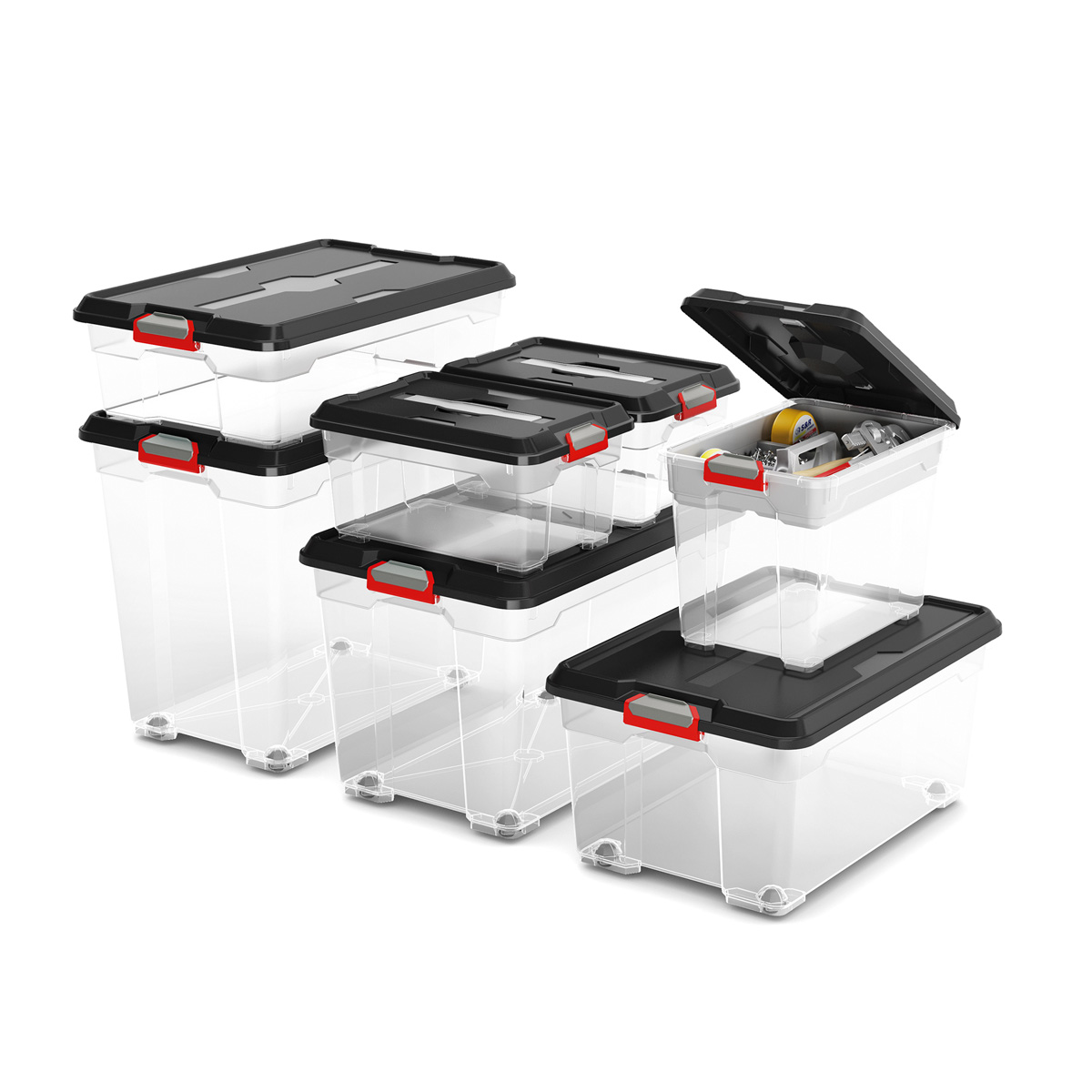 Moover Box 008462BKWHTR Box 27 L, černý 1,12Kg GIGA Sklad 5 008462BKWHTR
