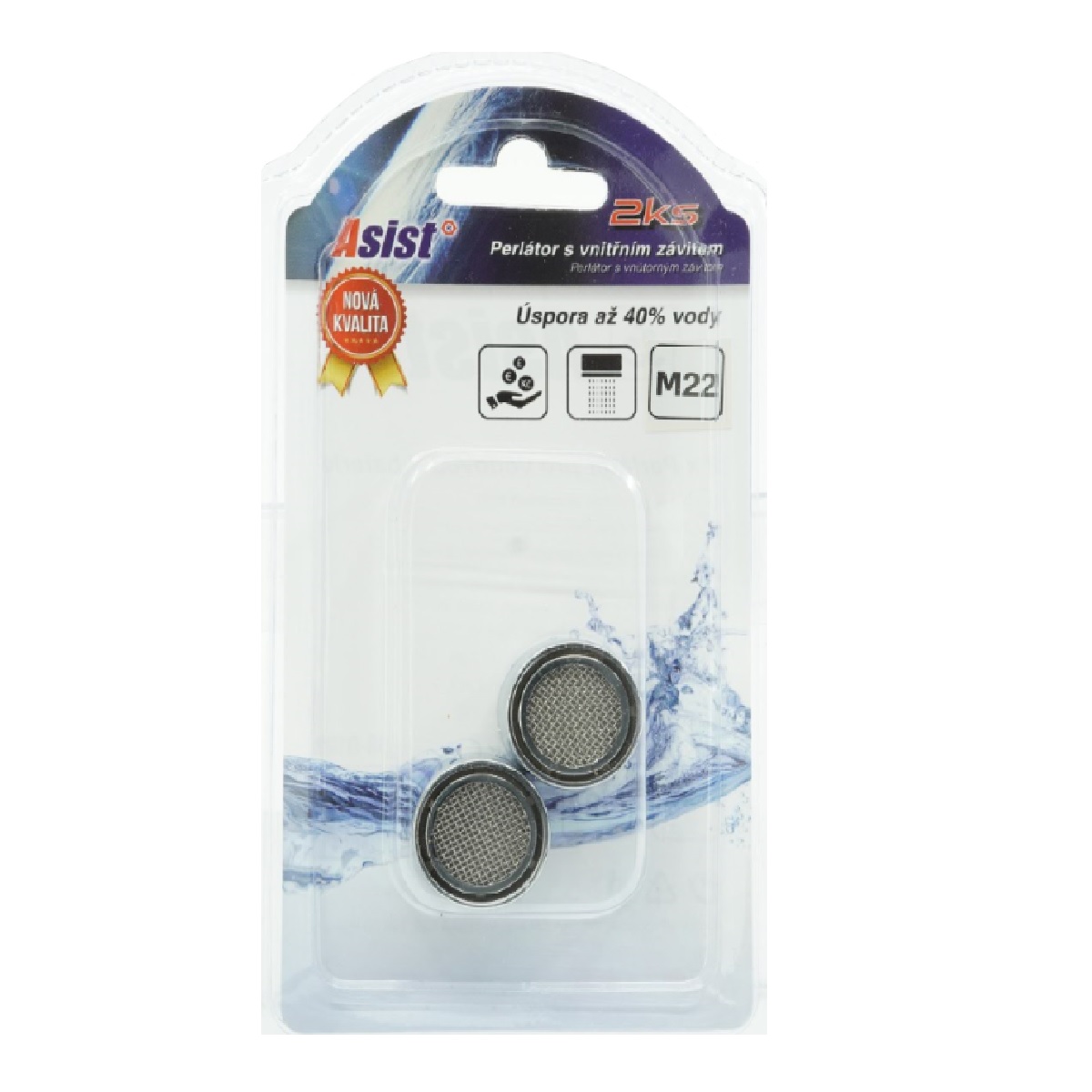 Perlátor s vnitřním závitem, 2 ks 0,02Kg GIGA Sklad 5 98-0102