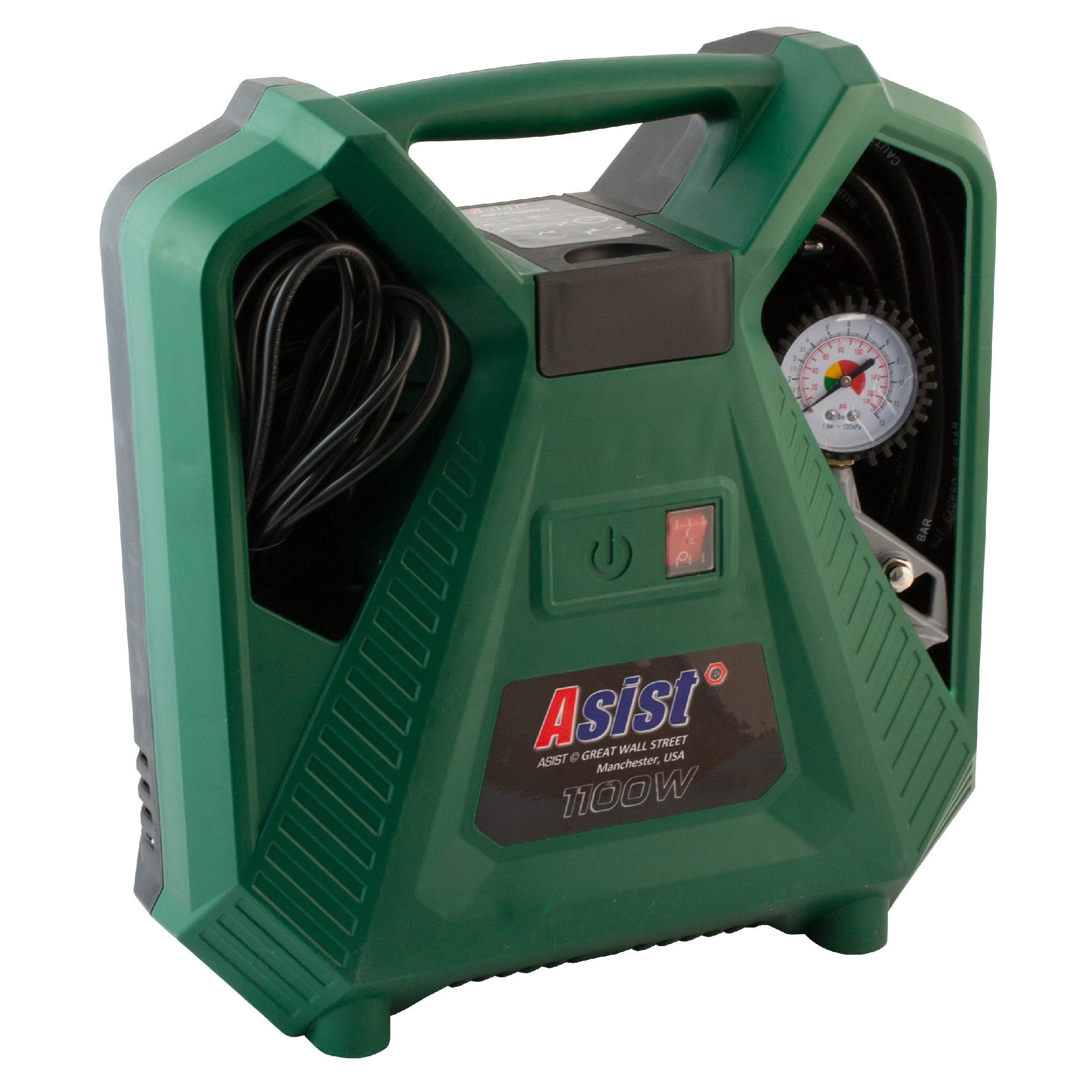 AE7C110DN-2 Kufříkový kompresor 1100 W, 8 bar 5,71Kg GIGA Sklad 5 AE7C110DN-2