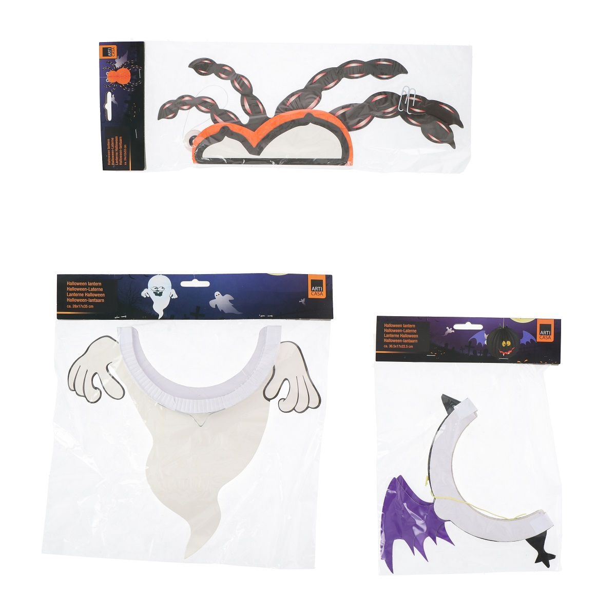 Závěsná dekorace 25-30cm, 3druhy 0,07Kg GIGA Sklad 5 8711252155111