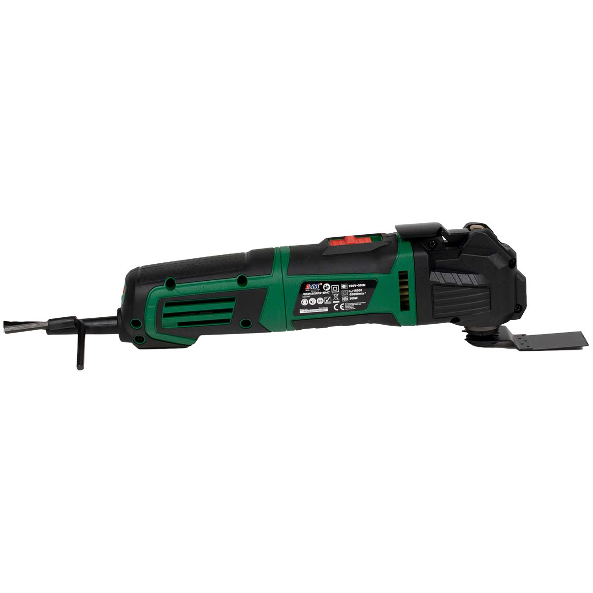 AE3M30SDS-BMC Oscilační bruska 300 W, 11 ks příslušenství 2,5Kg GIGA Sklad 5 AE3M30SDS-BMC