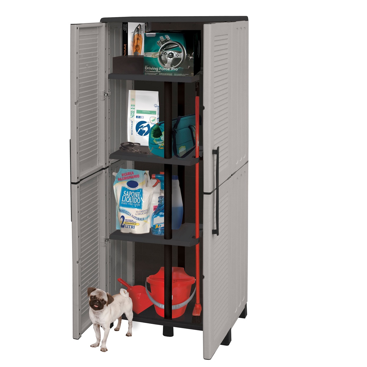 Family F70-PS Skříň vysoká, dělená, šířka 68 cm 14,19Kg GIGA Sklad 5 ARTF70-PS