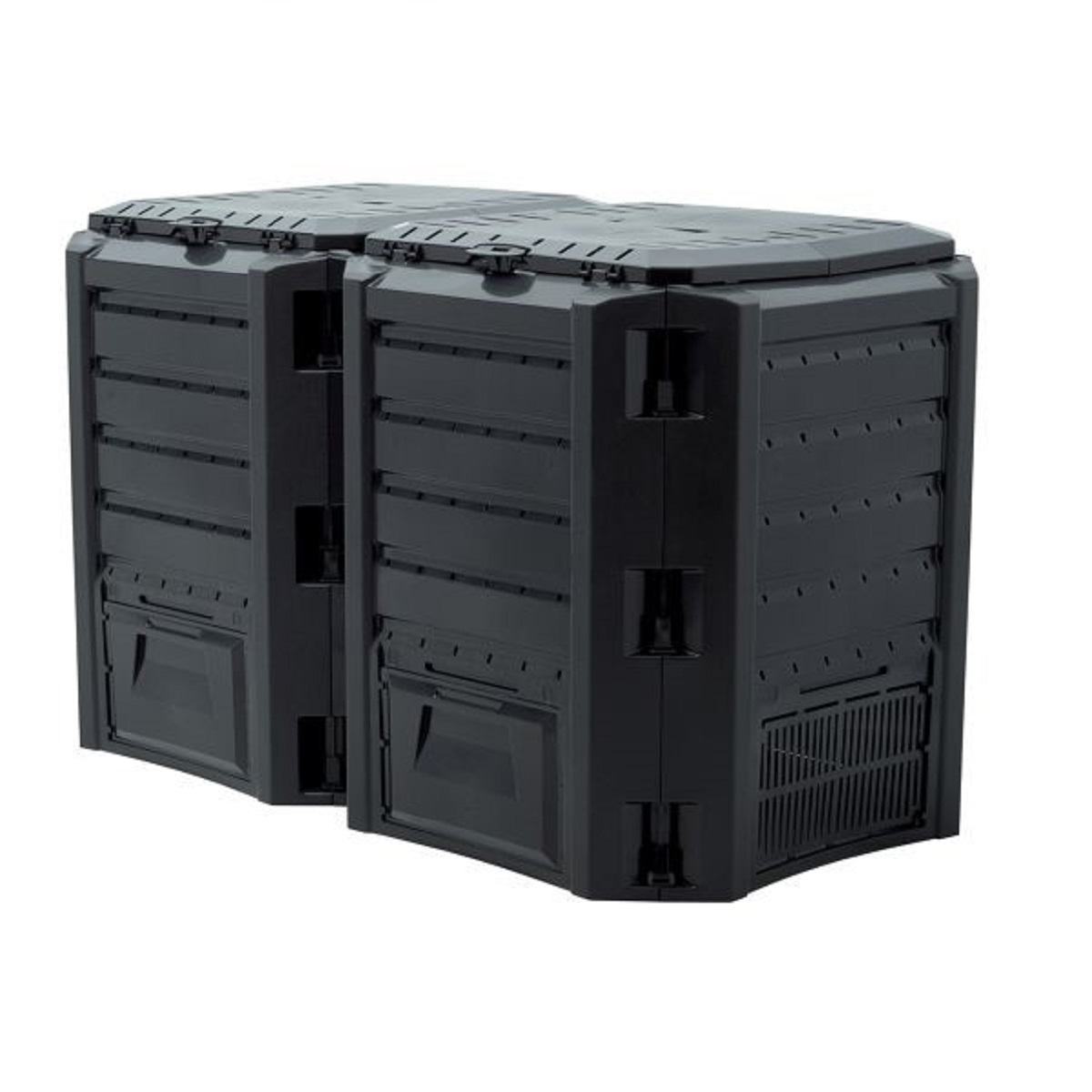Kompostér MODULE COMPOGREEN černý 800l 9,5Kg GIGA Sklad 5 PPIKLM800C-S411
