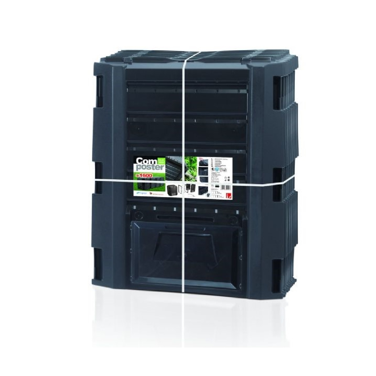 Kompostér MODULE COMPOGREEN černý 1600l 18,44Kg GIGA Sklad 5 PPIKLM1600C-S411