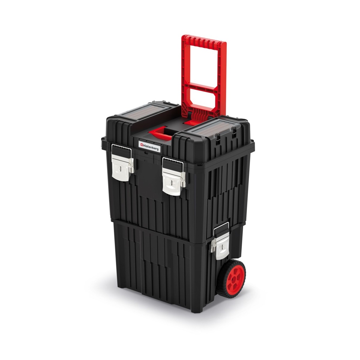 Modulární kufr HEAVY černý 450x360x640 s kovovými zámky 4,65Kg GIGA Sklad 5 PPKHVWM-S411