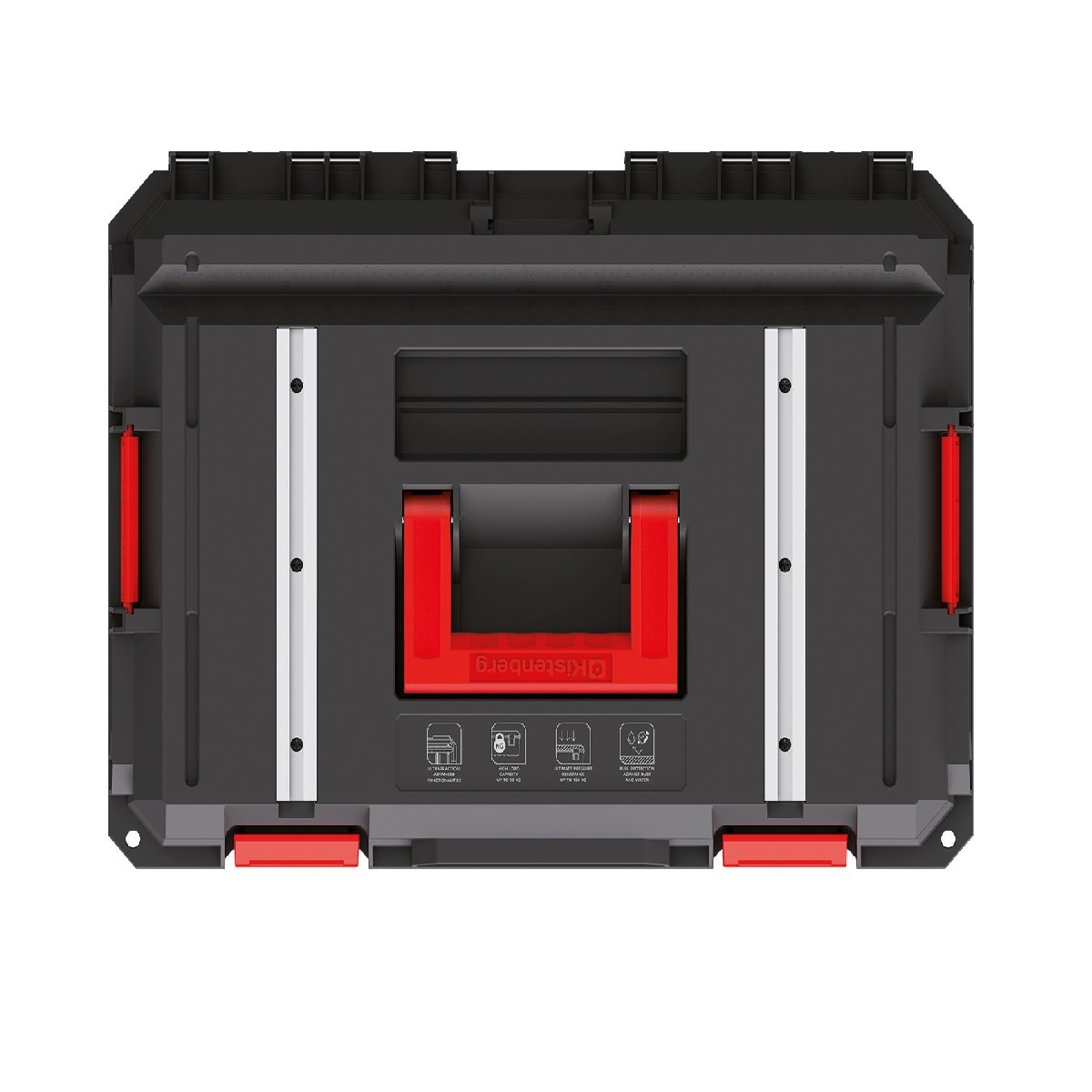 Kufr na nářadí X BLOCK TECH černý 546x380x194 4,02 Kg GIGA Sklad5 PPKXB604020G-S411