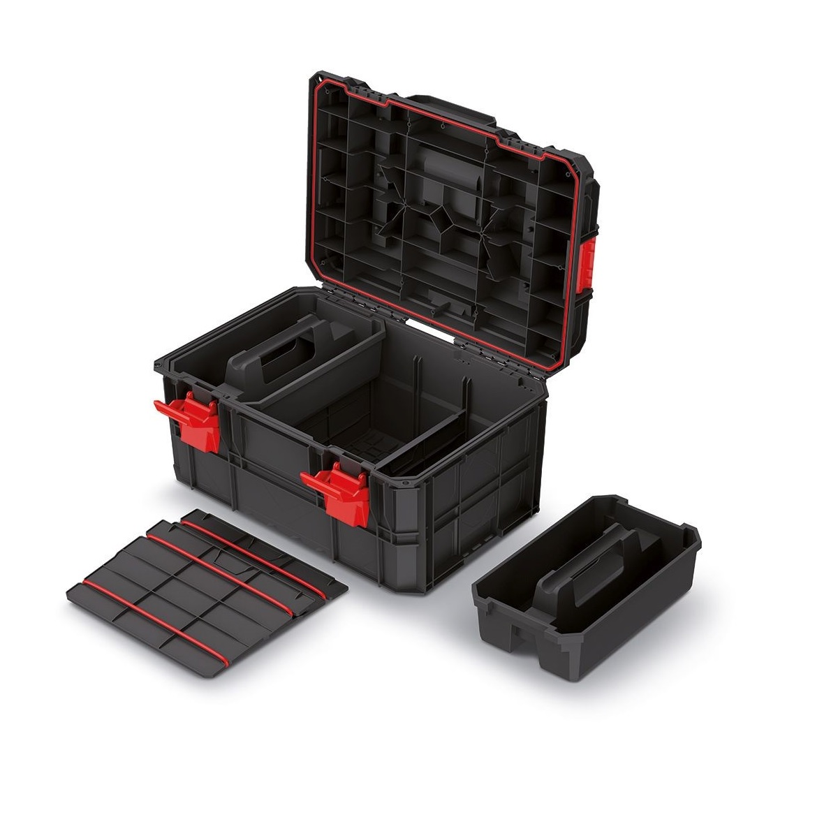Kufr na nářadí X BLOCK TECH černý 546x380x307 4,5 Kg GIGA Sklad5 PPKXB604030G-S411
