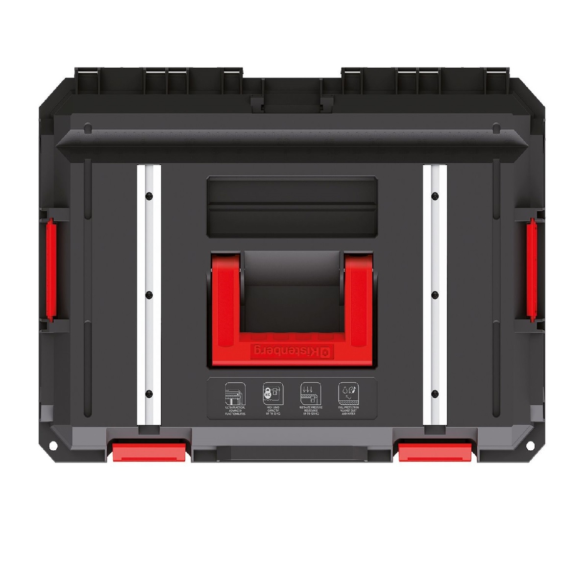 Kufr na nářadí X BLOCK TECH černý 546x380x307 4,5 Kg GIGA Sklad5 PPKXB604030G-S411
