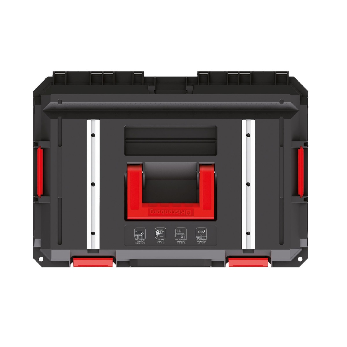 Kufr na nářadí X BLOCK TECH černý 546x380x407 5,12Kg GIGA Sklad 5 PPKXB604040G-S411
