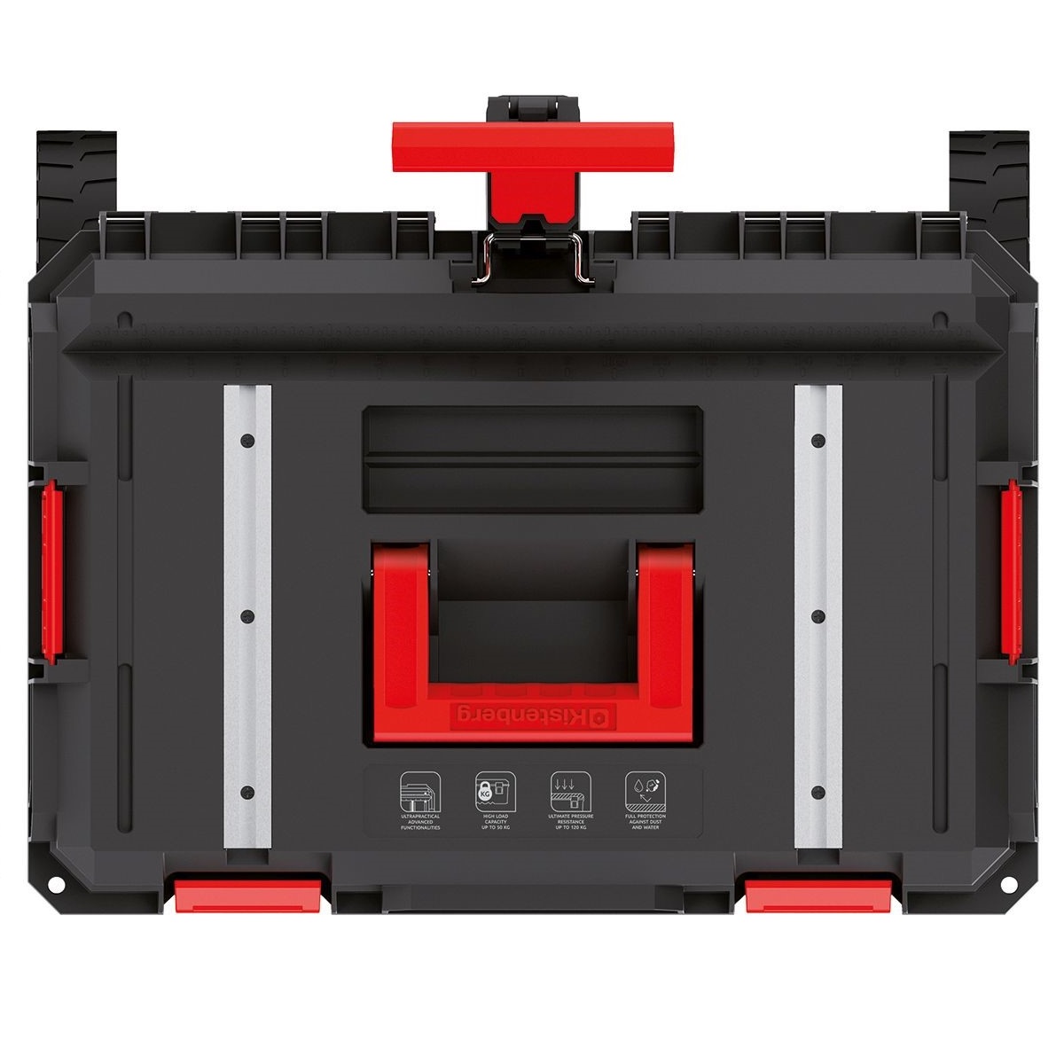 Kufr na nářadí s transp. kolečky X BLOCK TECH černý 546x380x510 7,58Kg GIGA Sklad 5 PPKXB604050GD-S411