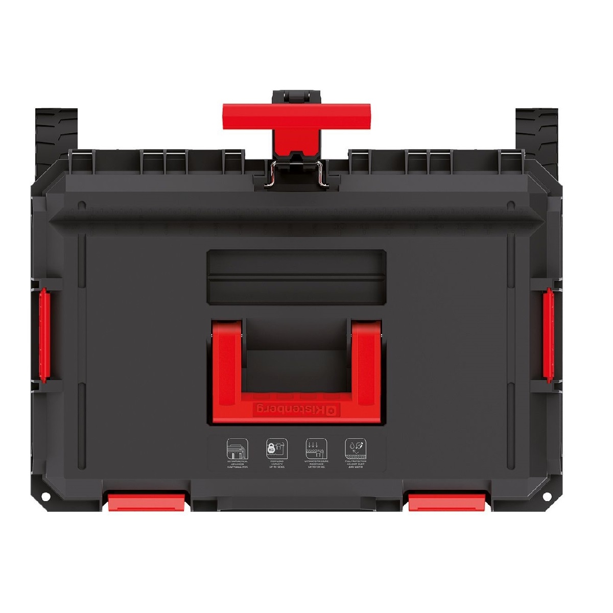 Kufr na nářadí s transp. kolečky X BLOCK PRO černý 546x380x510 7,15Kg GIGA Sklad 5 PPKXB604050-S411