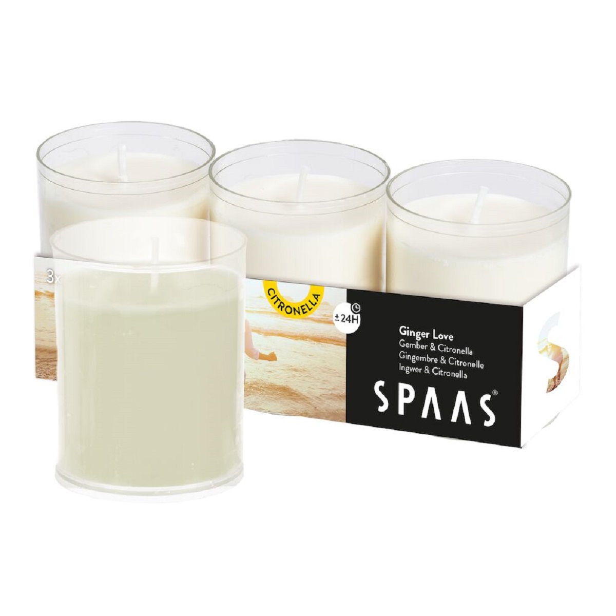 Náplně do HIGHLIGHT 3ks citronella se zázvorem 0,29Kg GIGA Sklad 5 0500086-116