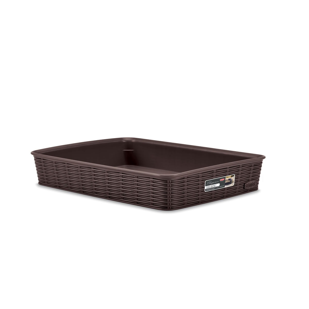 Elegance 30952 Úložný koš L, hnědý 0,33Kg GIGA Sklad 5 D21-30952