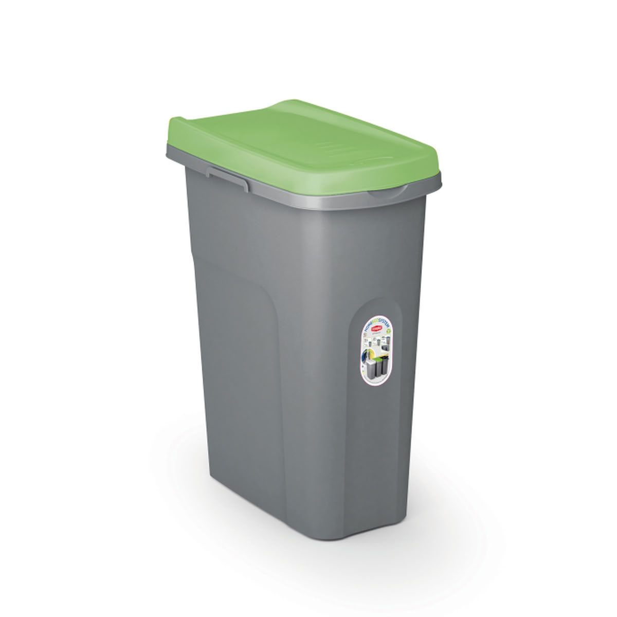 Odpadkový koš Home Eco System 25 l, zelený 1,08Kg GIGA Sklad 5 D21-70741