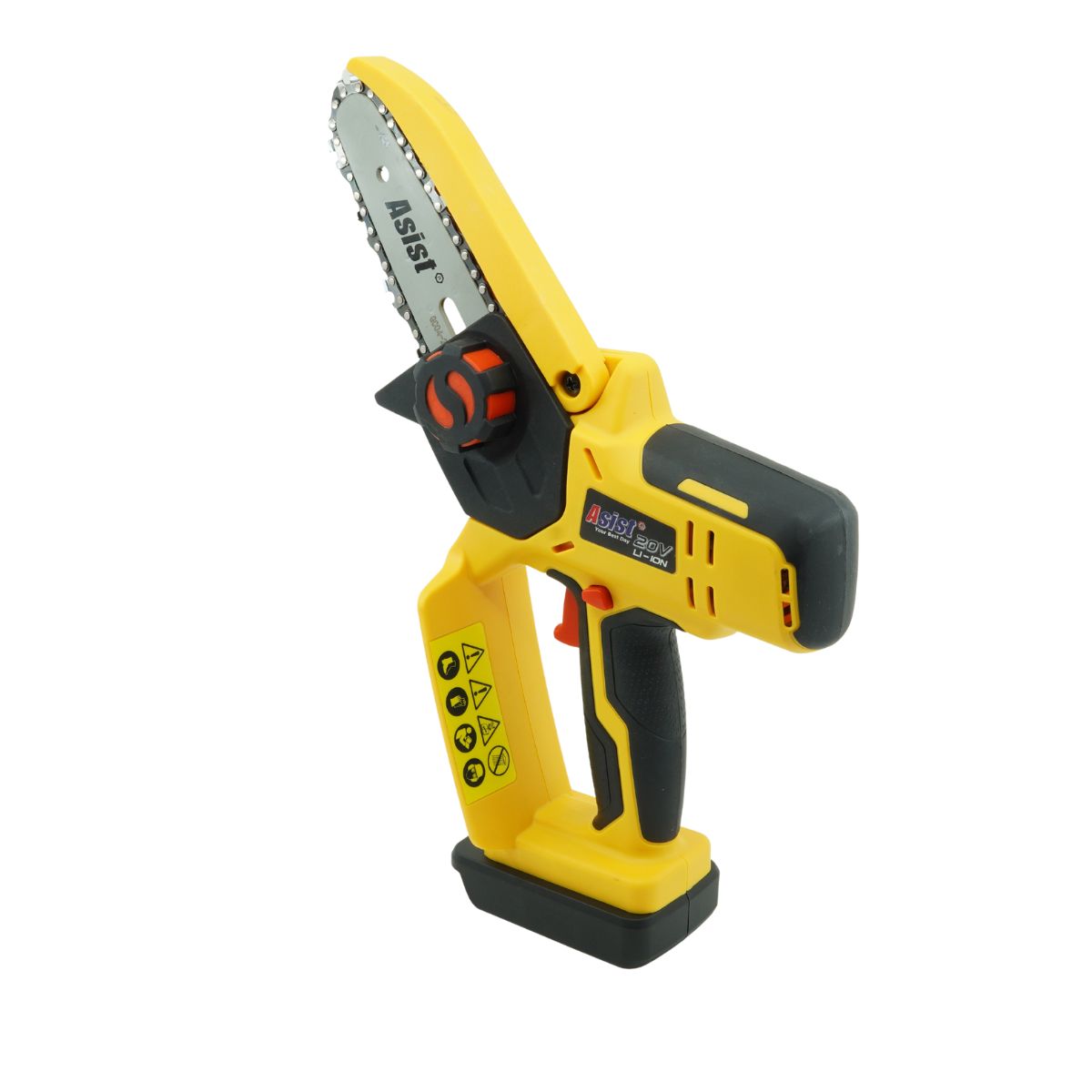 Aku řetězová pila 20V ASIST AE4P20A, řada AKU GANG! 1,6Kg GIGA Sklad 5 AE4P20A