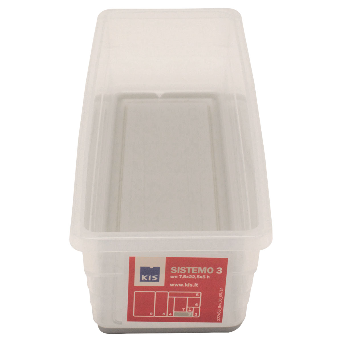 Sistemo 060753WHTRGLR Box 3 0,6Kg GIGA Sklad 5 060753WHTRGLR