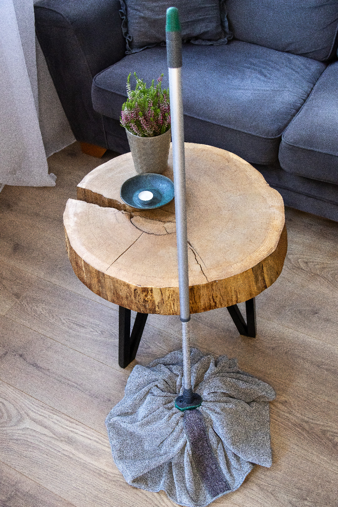 Náhradní hlavice mopu RUBI CIRCULAR z mikrovlákna 0,19Kg GIGA Sklad 5 D26-073180