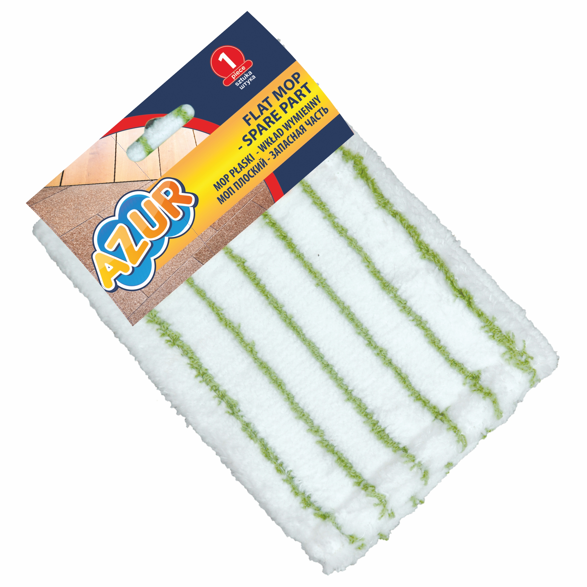 Náhradní návlek na plochý mop AZUR 0,06Kg GIGA Sklad 5 D26-081170