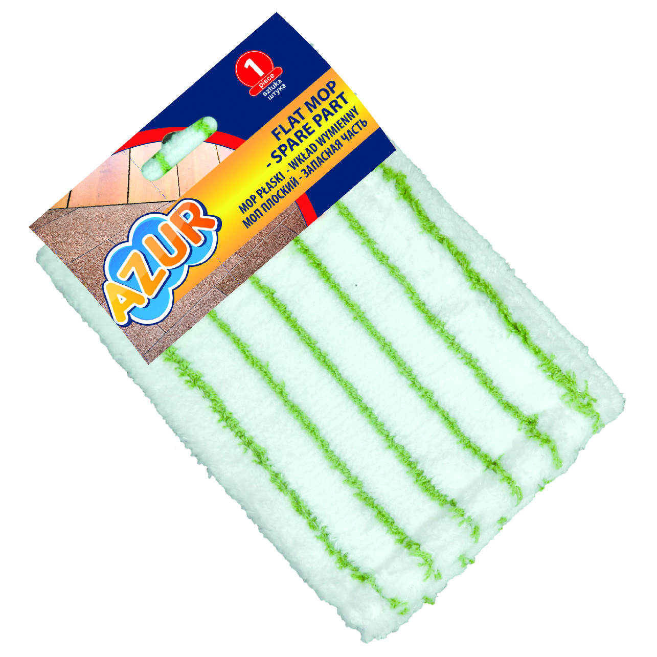 Náhradní návlek na plochý mop AZUR 0,06Kg GIGA Sklad 5 D26-081170