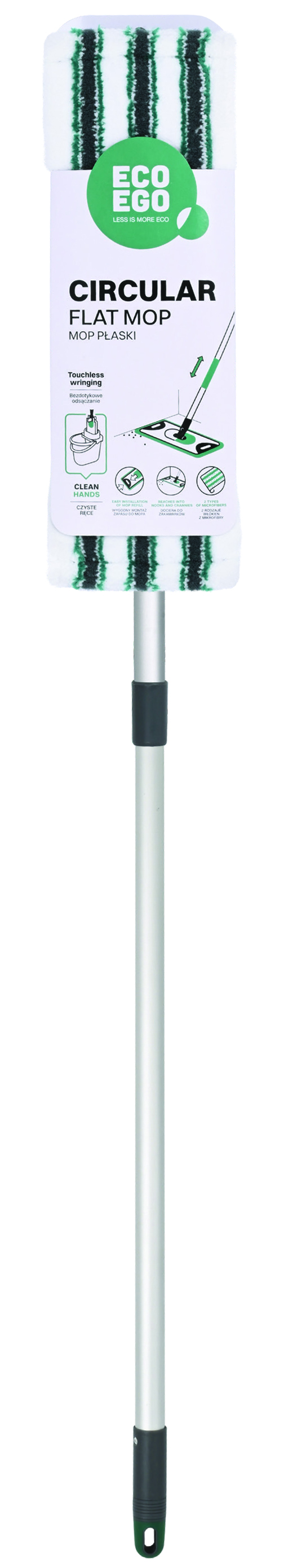 Hlavice mopu CIRCULAR Eco Ego 0,6 Kg GIGA Sklad5 D26-081920 5903355150695