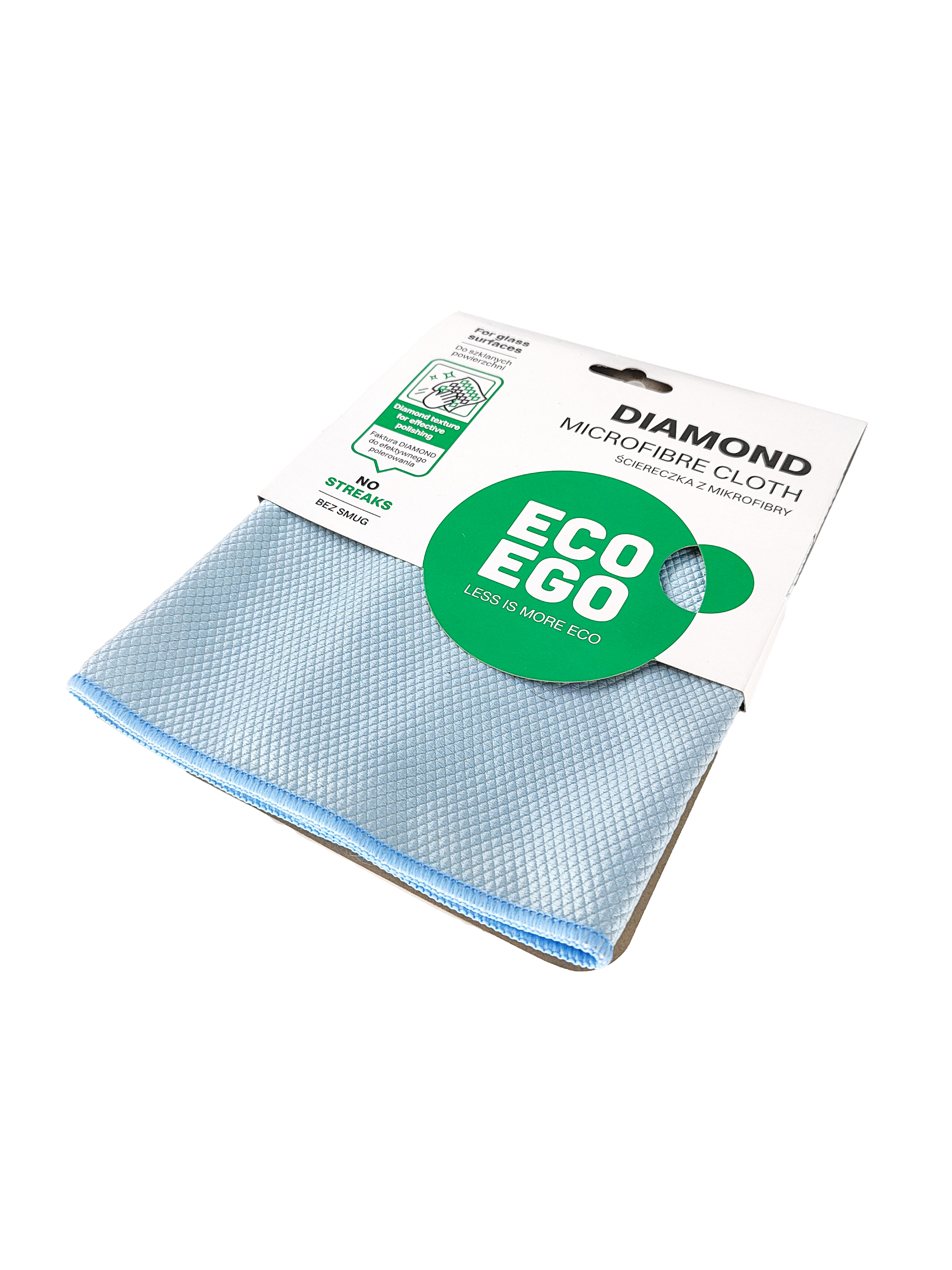 Mikrovláknová utěrka DIAMOND Eco Ego 1 ks 0,08Kg GIGA Sklad 5 D26-026460