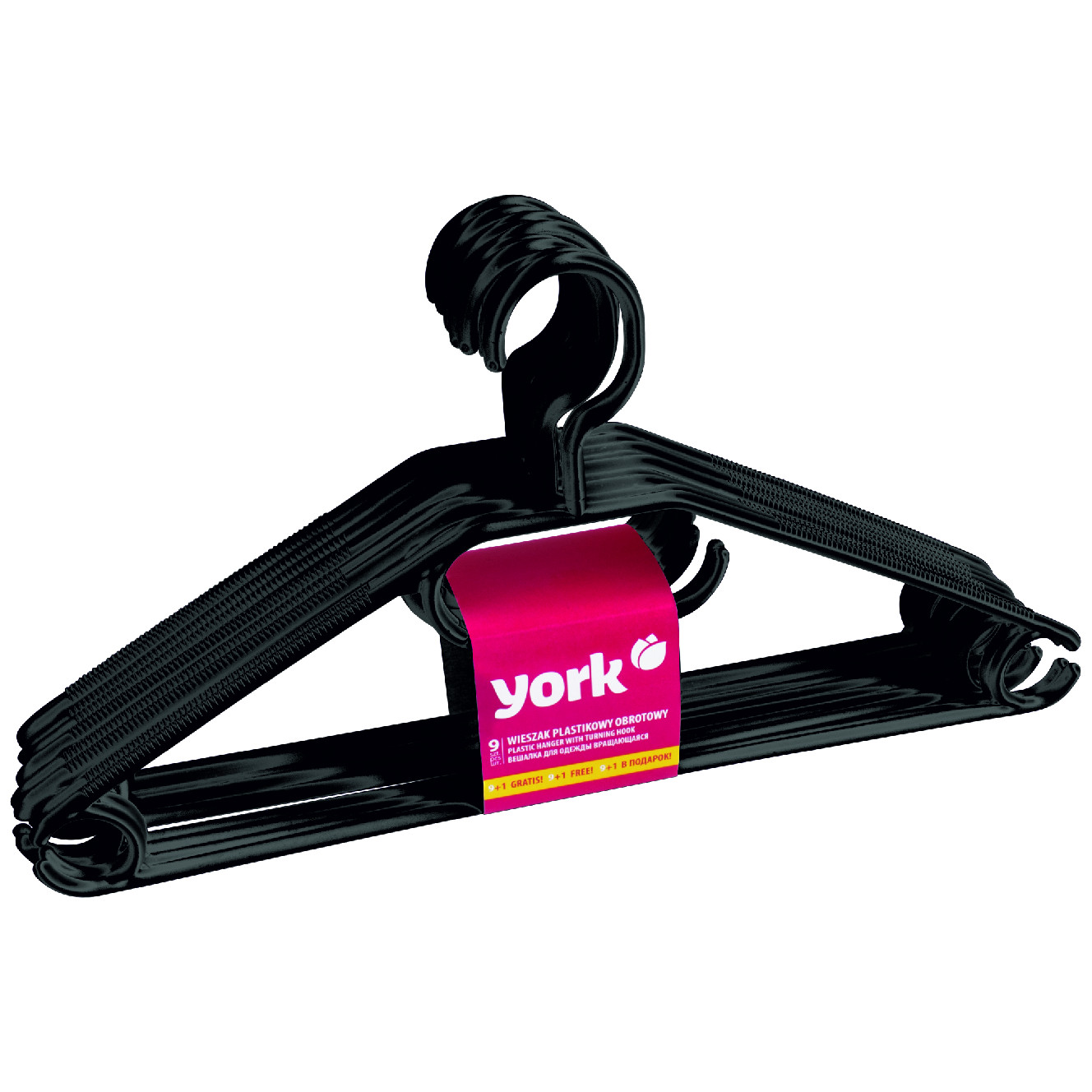 Standardní ramínka na oblečení 10 ks 0,4Kg GIGA Sklad 5 D26-067090