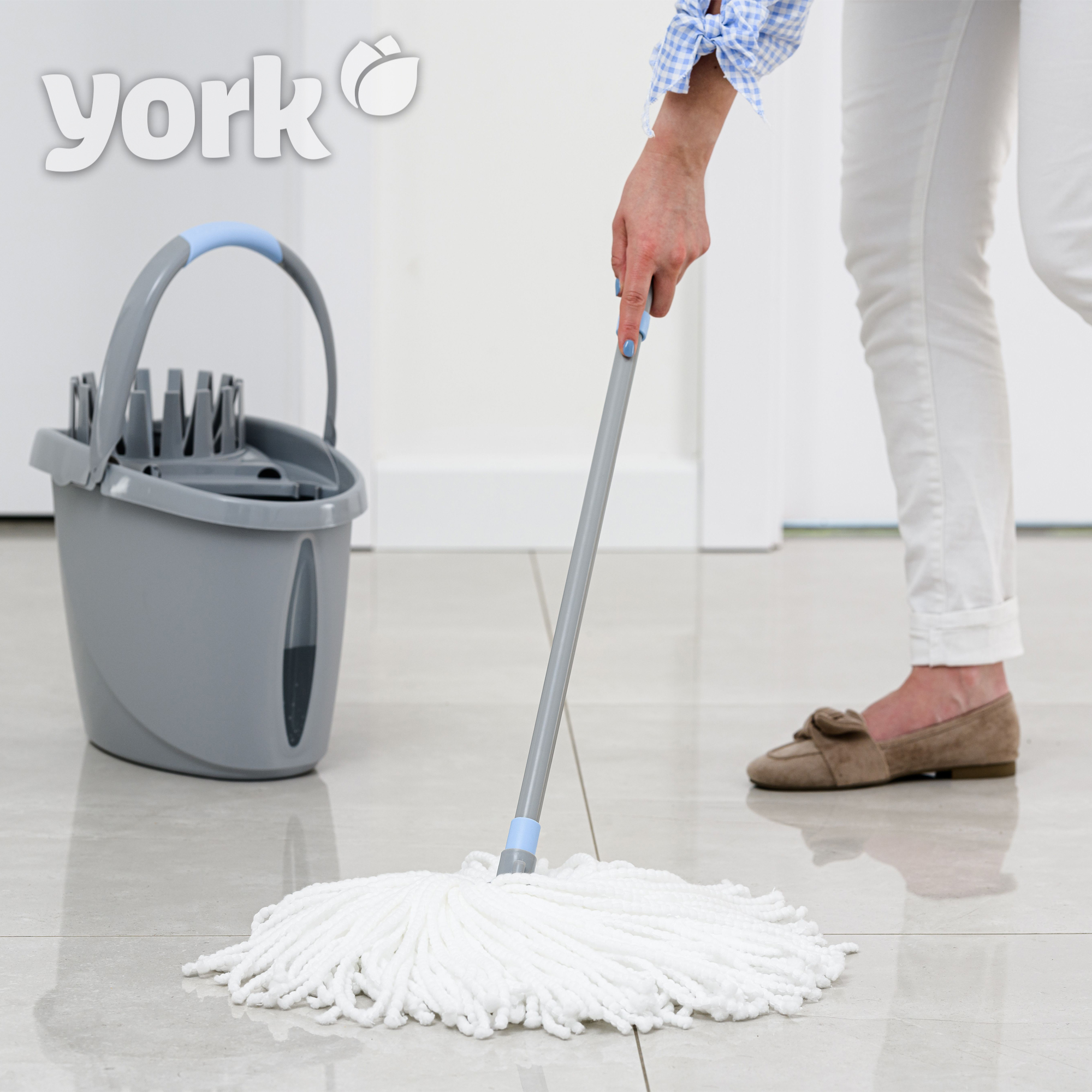 Mikrovláknová hlavice mopu BACTERIA STOP 0,18Kg GIGA Sklad 5 D26-077010