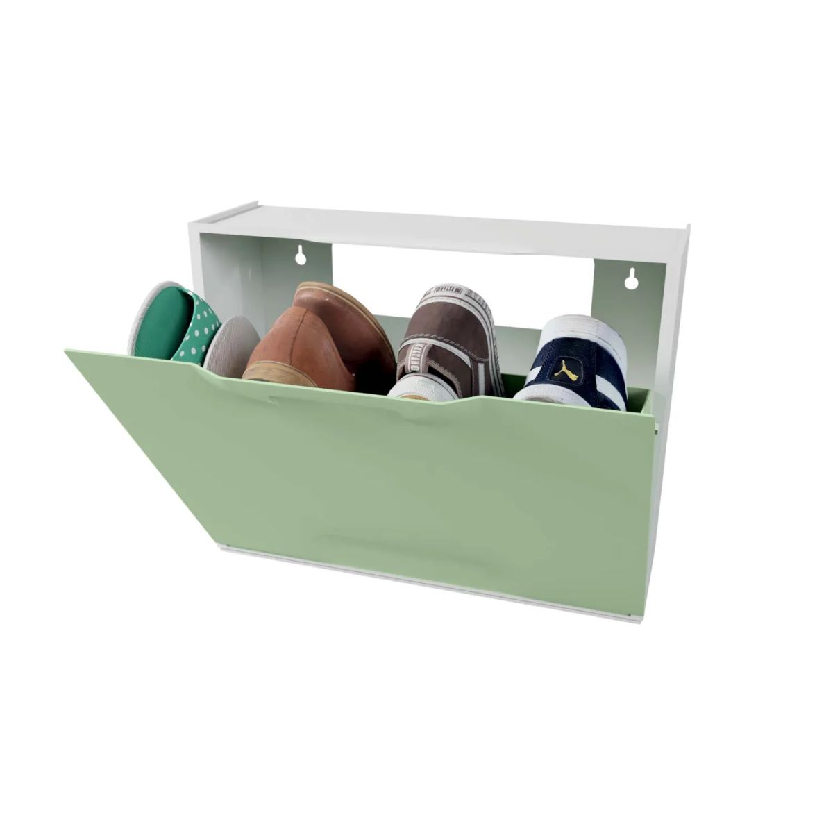 Plastový botník zelený 51x17,3x40 cm 1,98Kg GIGA Sklad 5 ARTU50-1VO