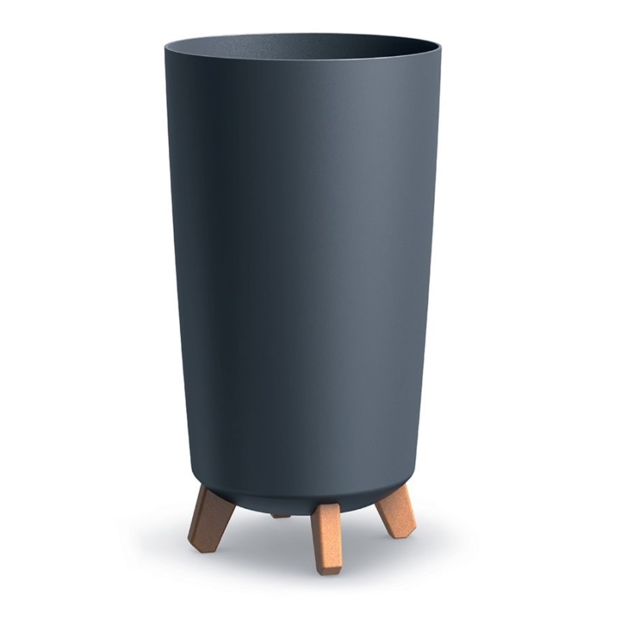 Květináč GRACIA TUBUS SLIM 23,9 cm antracit 0,72Kg GIGA Sklad 5 PPDGTL240-S433