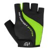 Cyklistické rukavice WISTA pánské černá/zelená XL