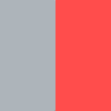 cool grey/warm red