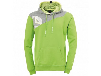 CORE 2.0 HOODY KIDS (Barva hope green/dark grey mélange, Velikost 164)