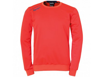 PLAYER TRAINING TOP KIDS (Barva fluo red/ice grey, Velikost 164)