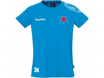 CORE 26 T-SHIRT WOMEN DHC SLAVIA PRAHA (Barva red, Velikost XS)