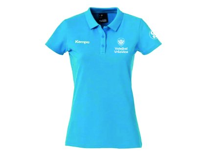 POLO SHIRT WOMEN VOLEJBAL VRŠOVICE (Barva kempa blue, Velikost 2XL)