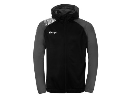 AMBITION 28 HOODED JACKET (Barva black/anthracite, Velikost 116)