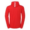 EMOTION 27 HOOD JACKET (Barva red/white, Velikost 164)