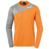 CORE 2.0 LONGSLEEVE (Barva fresh orange/dark grey mélange, Velikost XL)